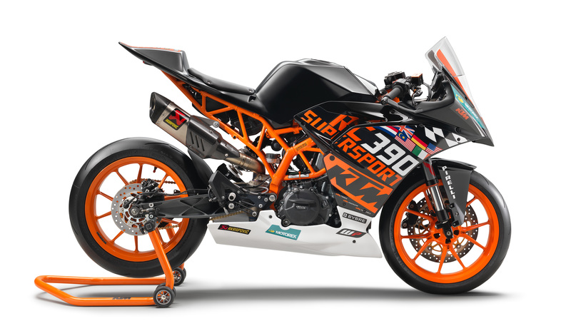 Nuova KTM RC 390R e Kit SSP300 Race