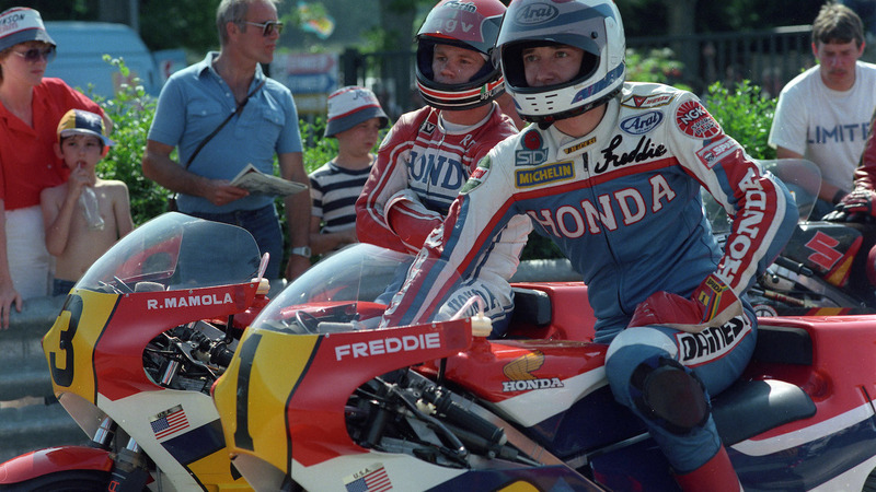 Freddie Spencer ai Roma Motodays