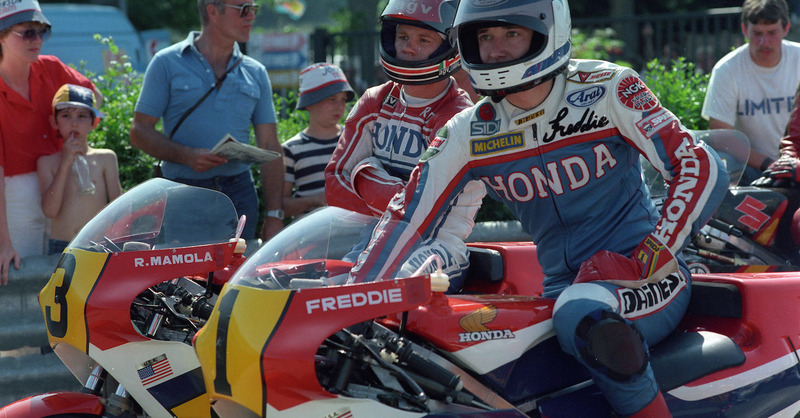 Freddie Spencer ai Roma Motodays