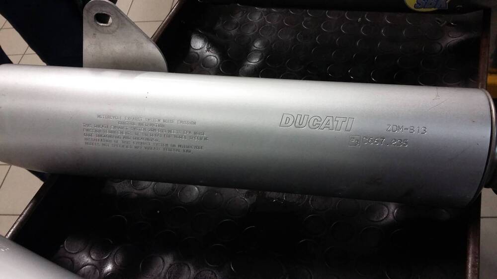 Scarico ducati monster (2)