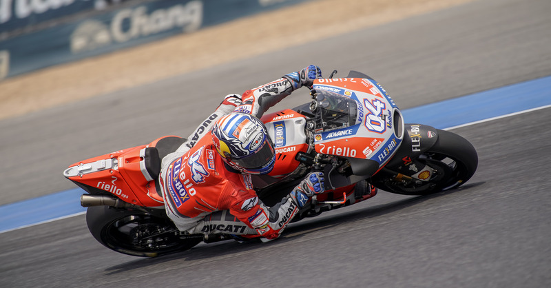 MotoGP test, Day 3. Dovizioso: "Test positivi". Lorenzo: "Test negativi"