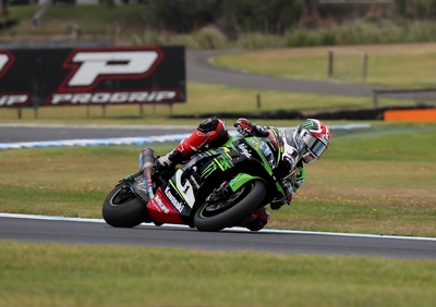 SBK Test a Phillip Island. Day 2