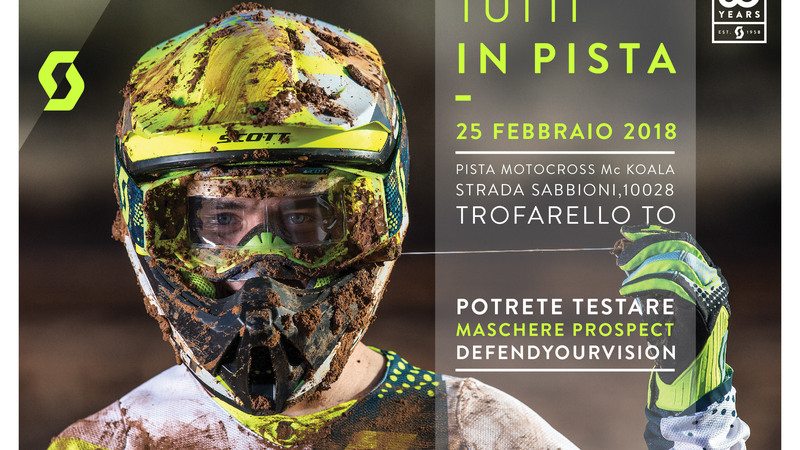 In pista con Scott, domenica 25 Febbraio