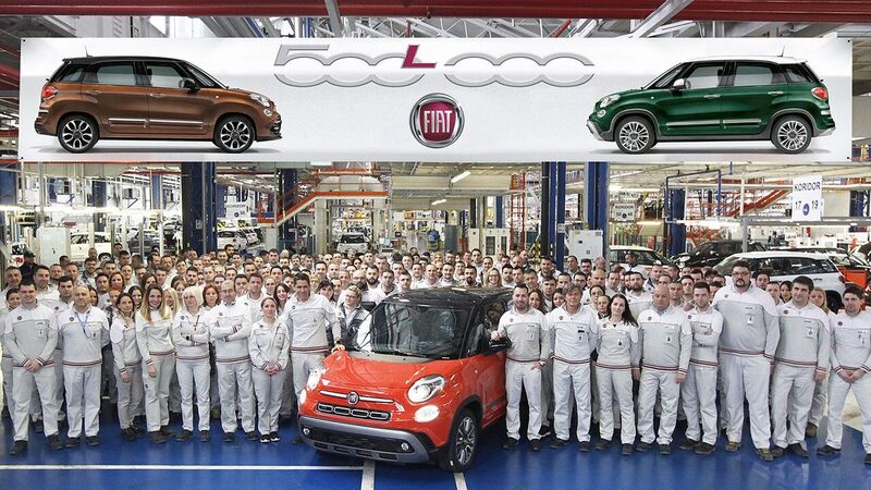 La Fiat 500L raggiunge quota 500.000