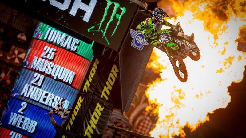 Supercross 2018, Tampa: Tomac vince e accorcia