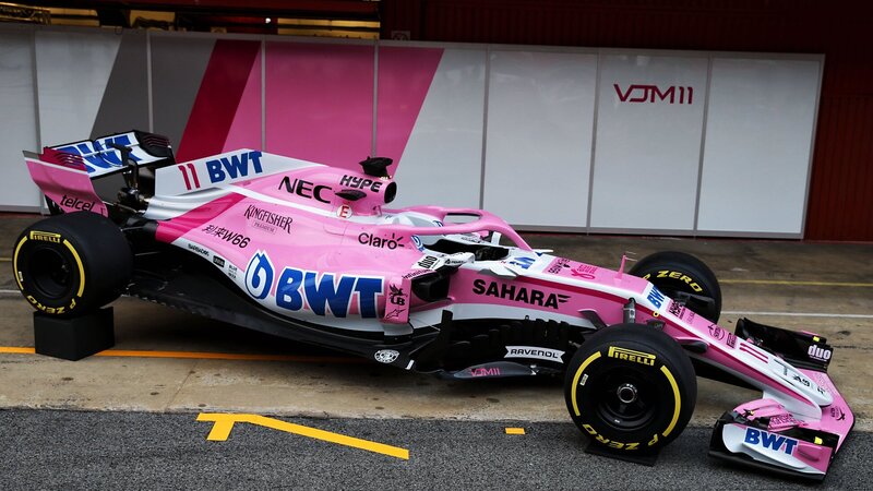 F1 2018, Force India toglie i veli alla VJM11