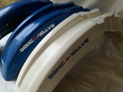 Parafanghi enduro anni 80/90 Kawasaki