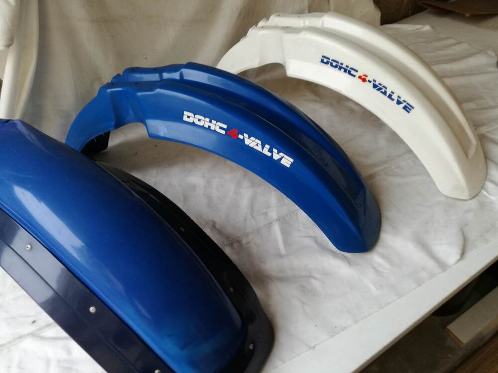 Parafanghi enduro anni 80/90 Kawasaki (2)