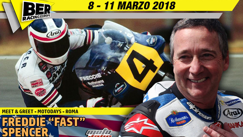 Arai: Freddie Spencer a Motodays 2018