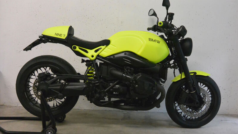 BMW R nineT Techno, da Misani Motorrad una special fluo