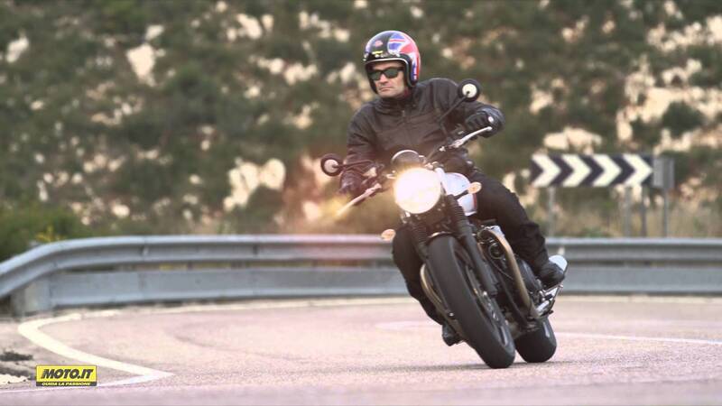 Triumph Street Twin, il video