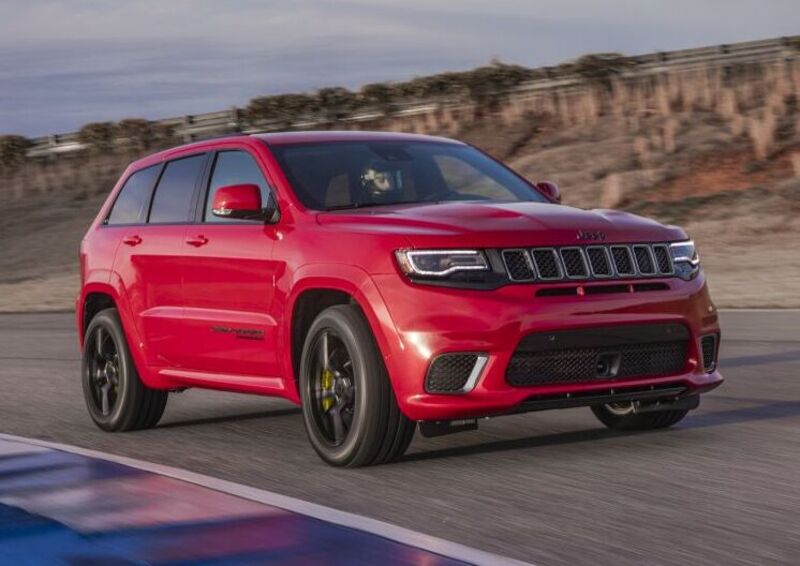 Jeep Grand Cherokee Trackhawk, il super SUV da 700 CV debutta al Salone di Ginevra 2018