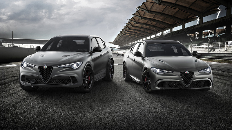 Alfa Romeo Stelvio e Giulia Quadrifoglio NRING, edizioni da record [Video]