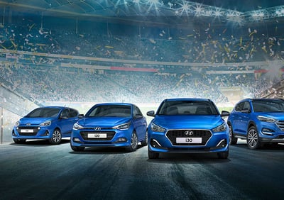 Hyundai Tucson, i10, i20 e i30 “Go!”, le versioni... Mondiali