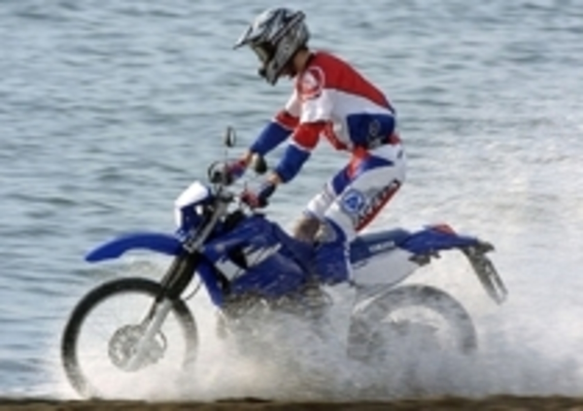 Fanale Posteriore Per Moto Road Passion Compatibile Con Yamaha DT125RE/R/X (2004-2006), DT230 Lanza (1997-1998), TT-R250 (1999-2006) - Luce Stop E Retromarcia, Alta Visibilità - 2