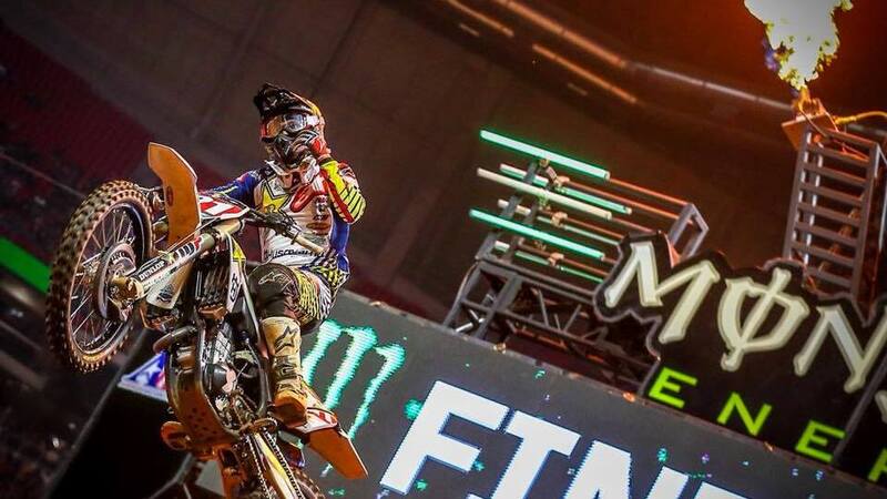 Supercross 2018, Atlanta: triple crown per Anderson