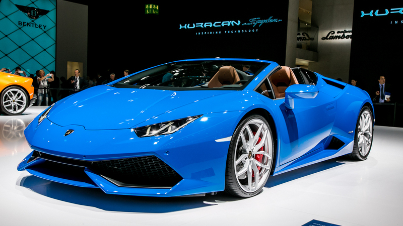 Lamborghini al Salone di Francoforte 2015