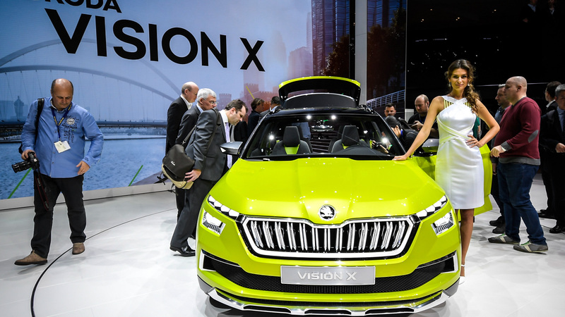 Skoda Vision X al Salone di Ginevra 2018 [video]