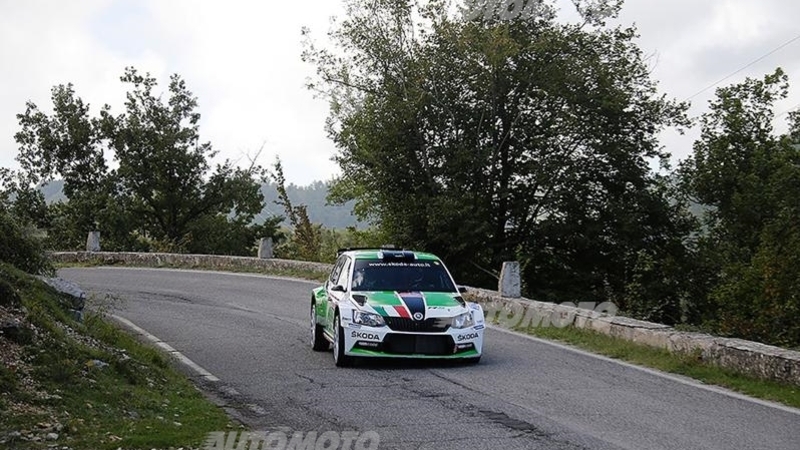 CIR 2015. Citt&agrave; di Roma Capitale. Vittoria di Scandola (Skoda Fabia R5)