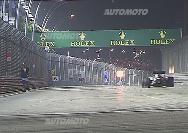 F1, Gp Singapore 2015: il ritorno dell&#039;invasione di pista