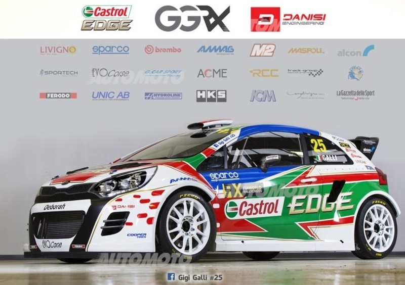 Gigi Galli e Kia nel mondiale World Rx