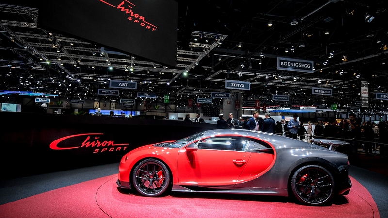 Bugatti al Salone di Ginevra 2018