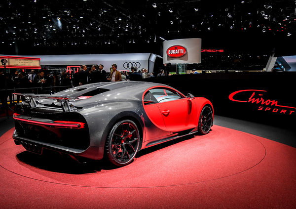 Bugatti Chiron Sport al Salone di Ginevra 2018