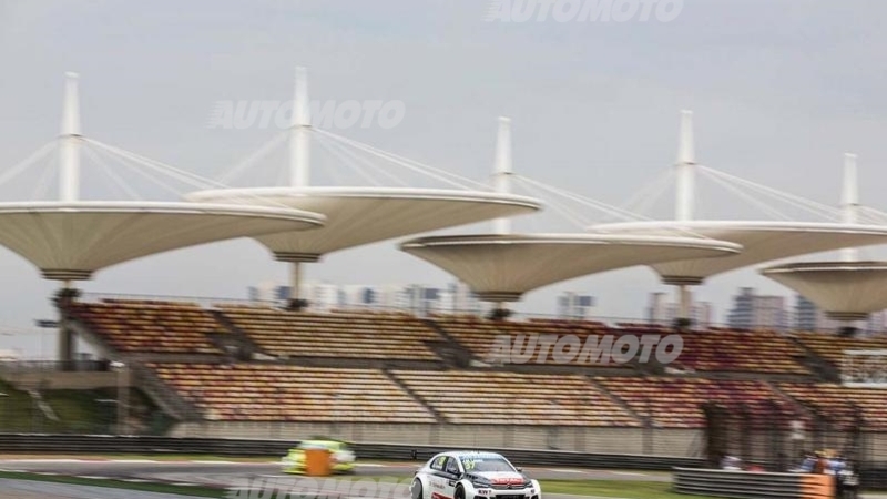 WTCC 2015, qualifiche Cina: pole per L&oacute;pez