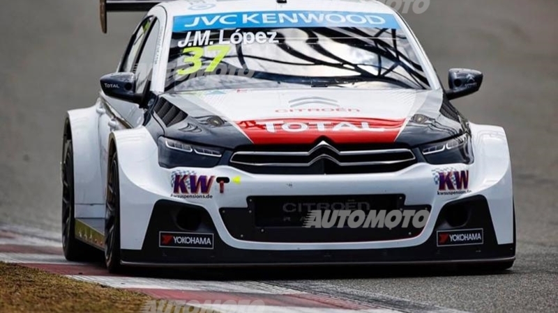 WTCC 2015, Cina: vincono L&oacute;pez e Muller. Citroen campione del mondo Costruttori