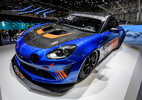 Alpine A110 GT4 al Salone di Ginevra 2018 [Video]