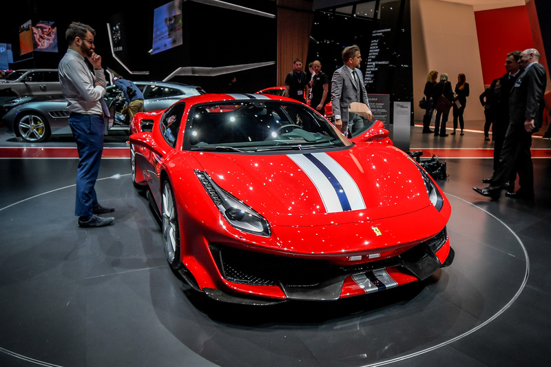 La Ferrari 488 Pista al Salone di Ginevra 2018