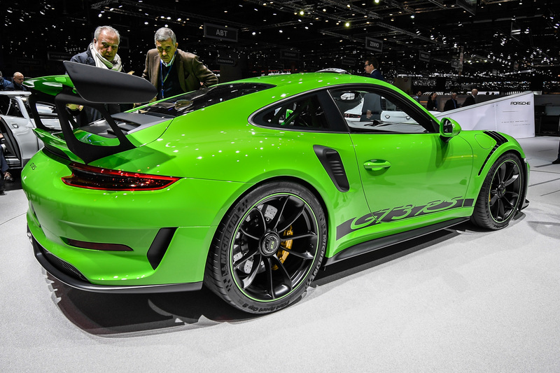 La Porsche 911 GT3 RS al Salone di Ginevra 2018