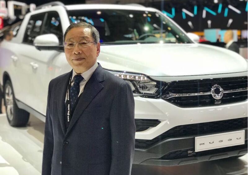 Johng-Sik Choi, CEO Ssangyong: &quot;Oggi Musso, nel 2019 Tivoli e Korando. Speriamo nel dialogo tra le Coree e gli States&quot;