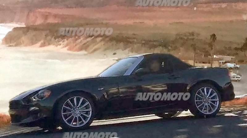 Fiat 124 Spider: le foto in anteprima