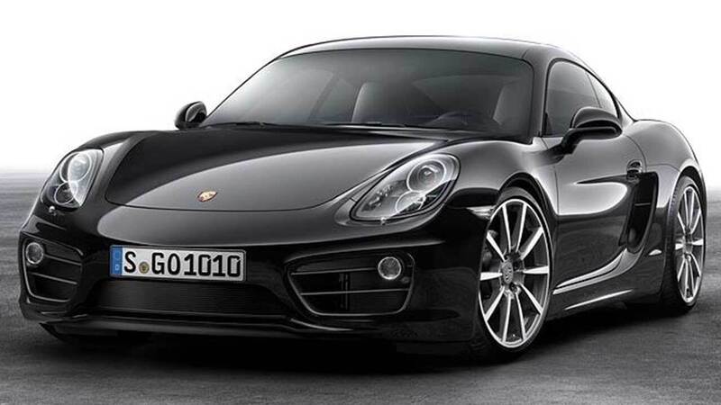 Porsche Cayman Black Edition, la coup&eacute; mette l&#039;abito scuro