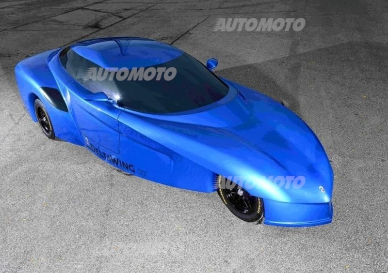 DeltaWing GT, l&#039;&ldquo;auto freccia&rdquo; diventa stradale