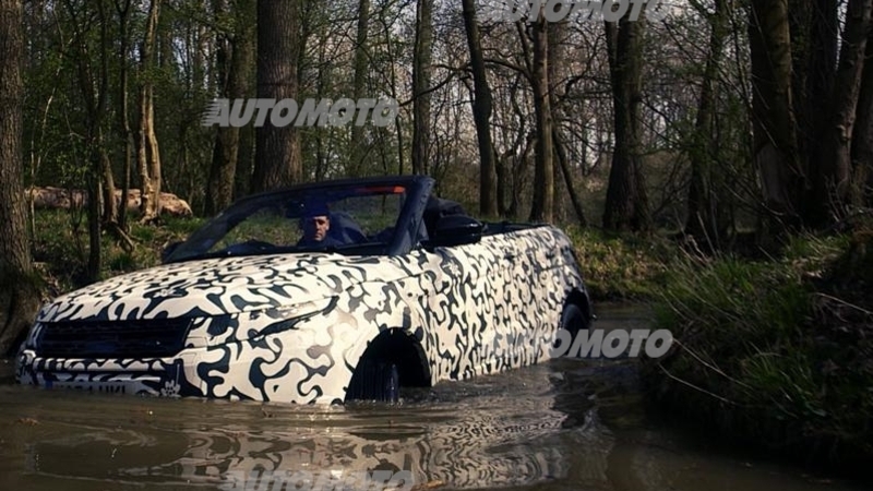 Range Rover Evoque cabrio, arriver&agrave; nella primavera del 2016 [VIDEO]