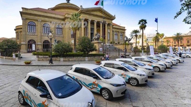 Renault: a Palermo il car sharing elettrico pi&ugrave; esteso del Sud Italia