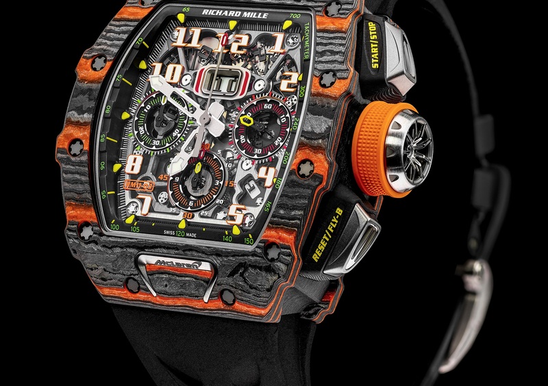 Richard Mille e McLaren Automotive, a Ginevra arriva il Flyback RM 11-03 McLaren 