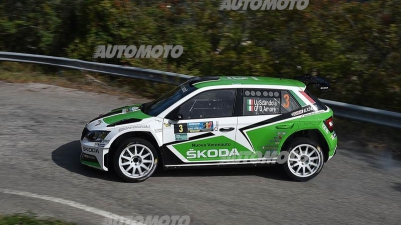 CIR 2015. Rally 2 Valli. Scandola in testa (e a Verona &egrave; delirio)