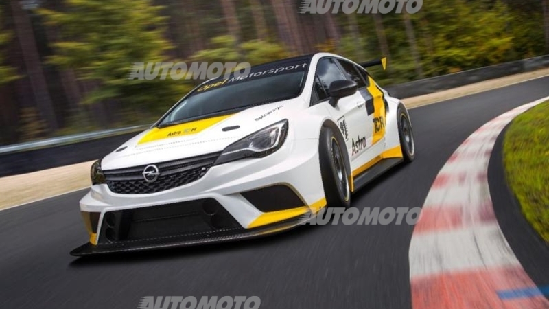 Opel Astra TCR, la nuova Astra scende in pista