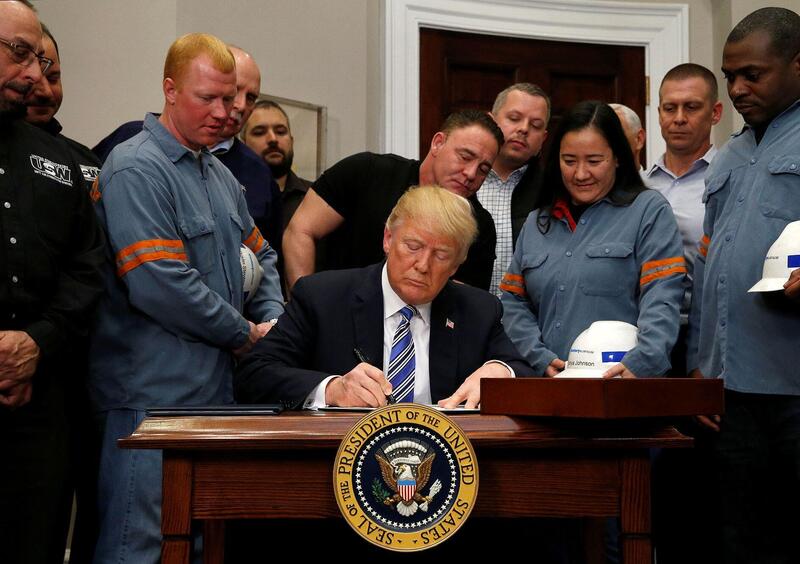 Dazi USA sui metalli, Sar&agrave; guerra? Trump firma mettendo in subbuglio anche l&rsquo;automotive