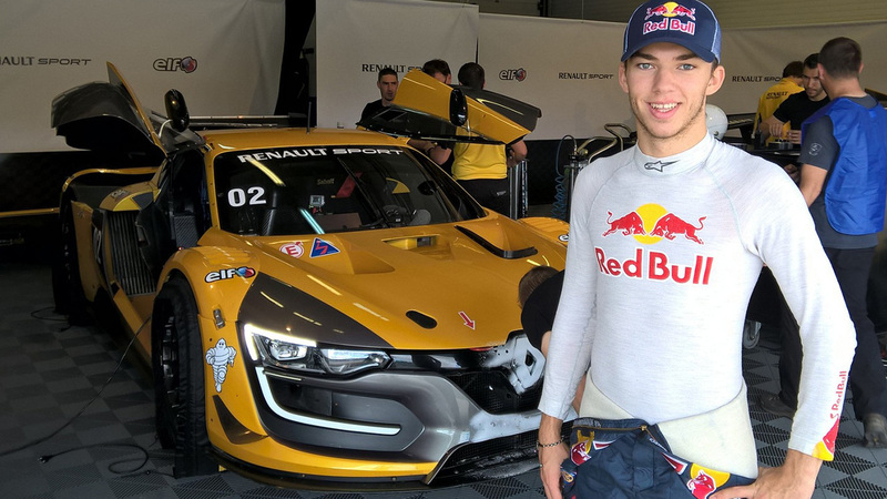 Gasly, Red Bull: &laquo;Renault R.S. 01? La vorrei come auto stradale!&raquo;