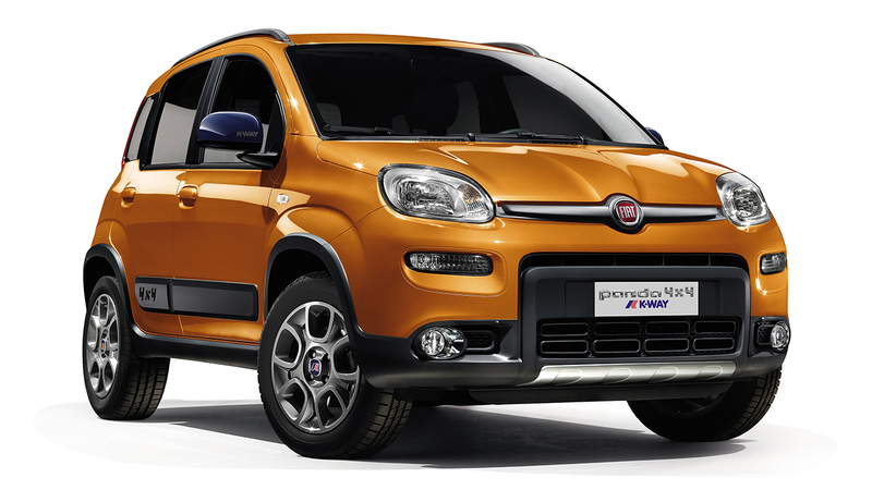 Fiat Panda 4x4 K-Way, modaiola e integrale