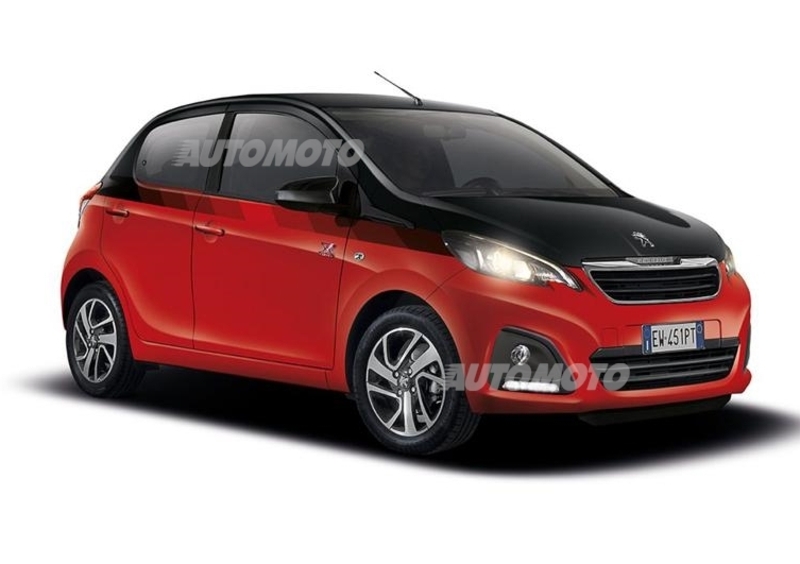 Peugeot 108 X Factor, ecco la serie speciale 2015