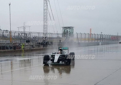 F1, Gp Stati Uniti 2015: qualifiche rimandate a domani causa maltempo