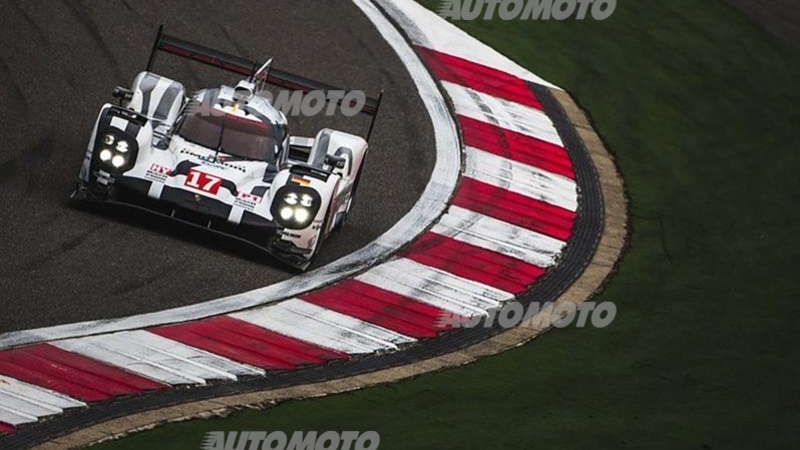  WEC 2015: Porsche in pole anche a Shanghai