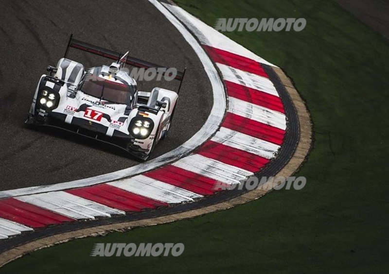  WEC 2015: Porsche in pole anche a Shanghai