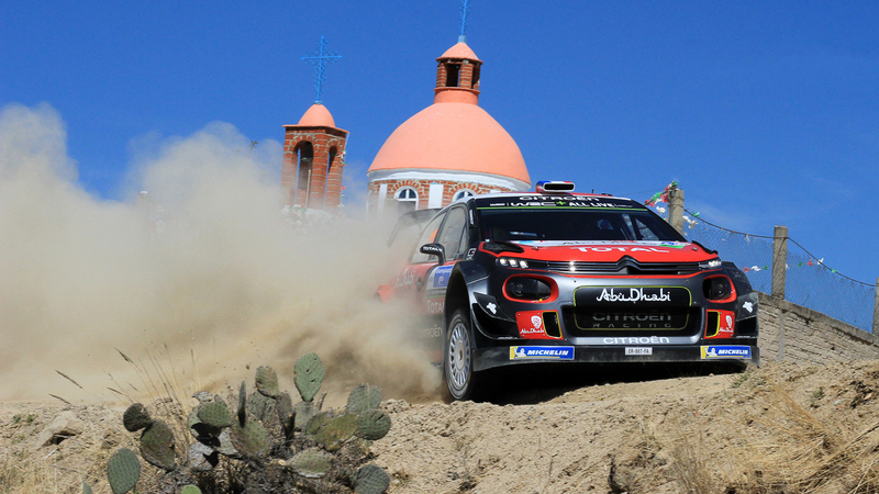 WRC 2018/Citroen. Mexico 2. Loeb di pi&ugrave;, poi &egrave; foratura. Avanti Meeke, secondo assoluto