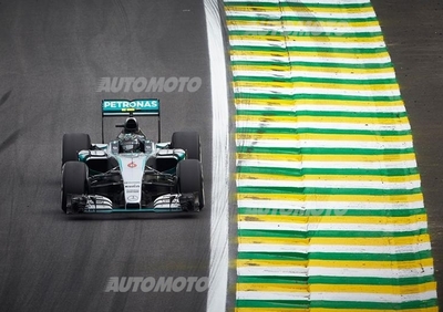 F1, Gp Brasile 2015, FP2: Rosberg davanti a tutti